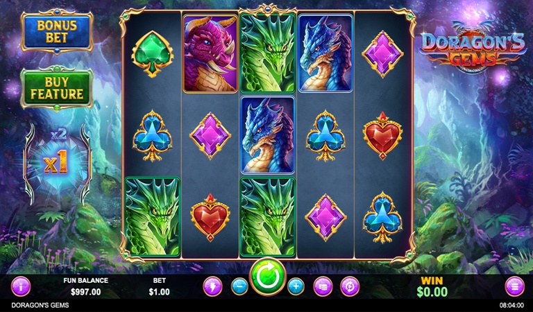 Try The New RealTime Gaming’s Slot Doragon’s Gems With No Deposit Codes
