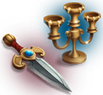 Candelabra and Dagger