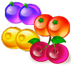 Plums, Oranges, Lemons, and Cherries