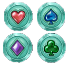 Heart, Spade, Diamond, and Club