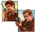 Steve Murphy and Javier Peña