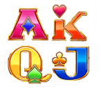 A, K, Q, and J