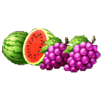 Watermelons and Grapes