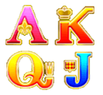 A, K, Q, and J