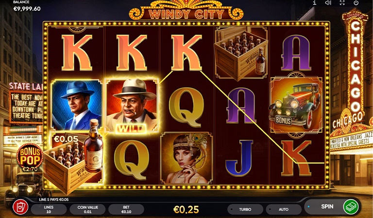 Try The New Endorphina Windy City Slot With No Deposit Bonus Codes